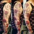 En sleeve av rosor 